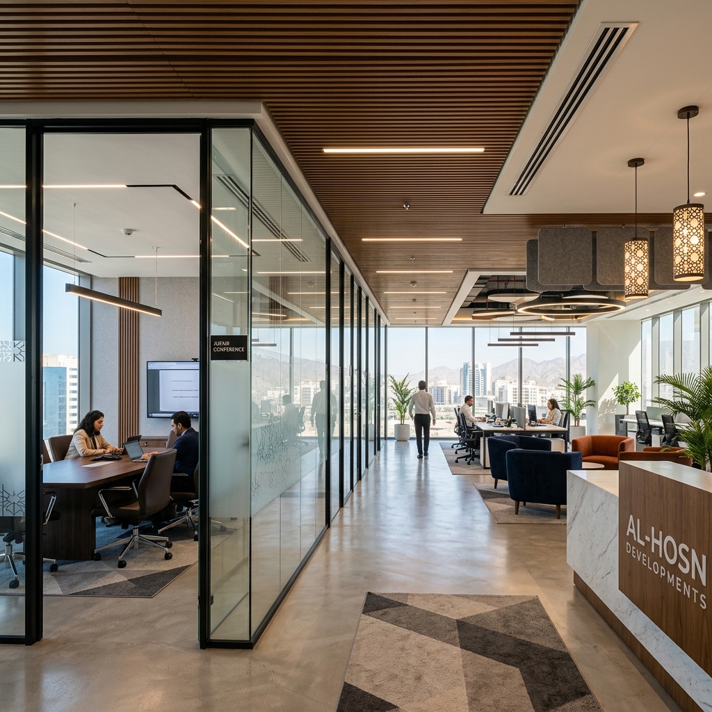 COMMERCIAL FIT-OUT capability reference imagery